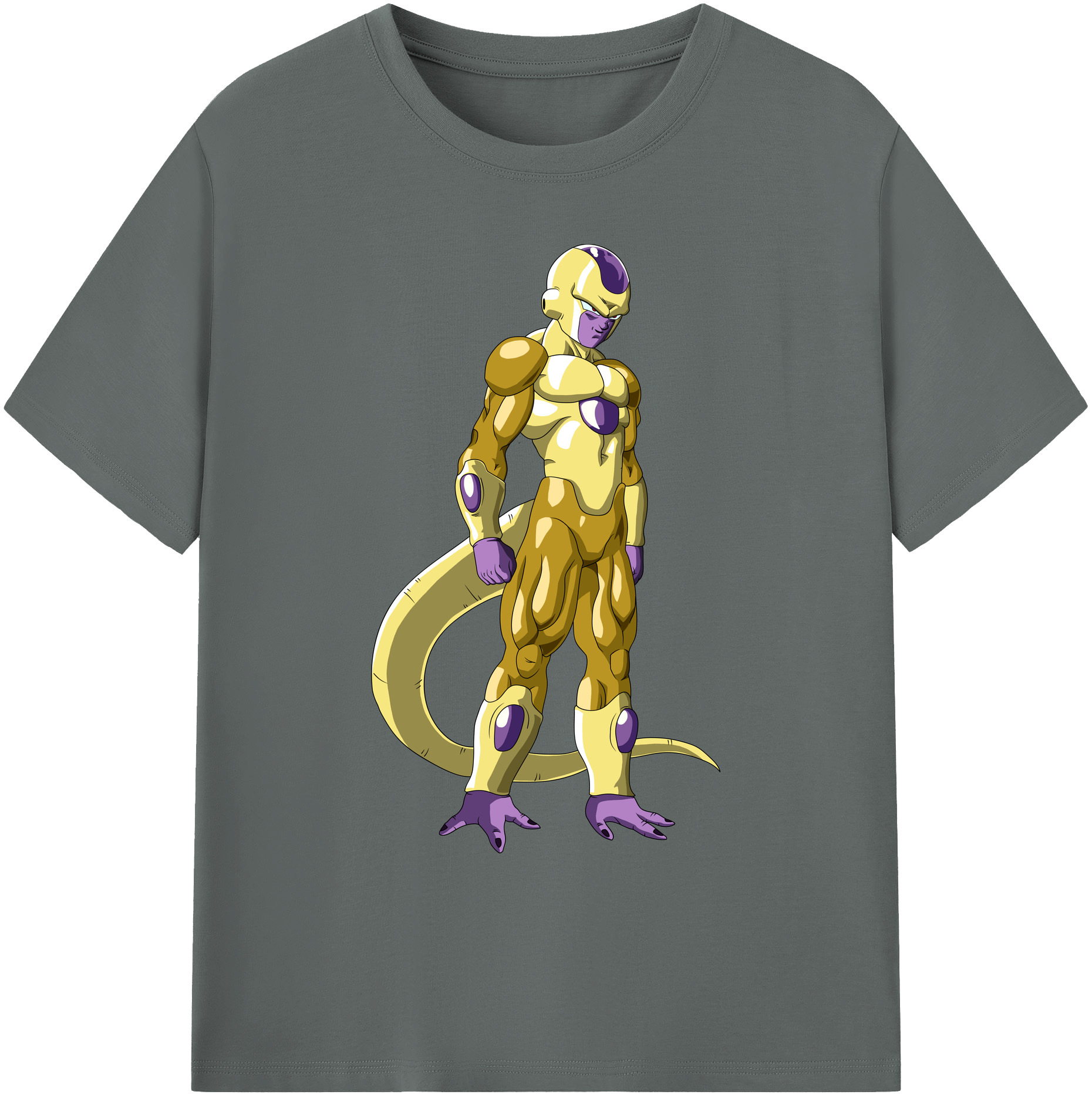 （画像用） ドラゴンボール フリーザ DRAGON BALL Frieza 綿100％ メンズ半袖Tシャツ｜肌触りやわらか＆通気性